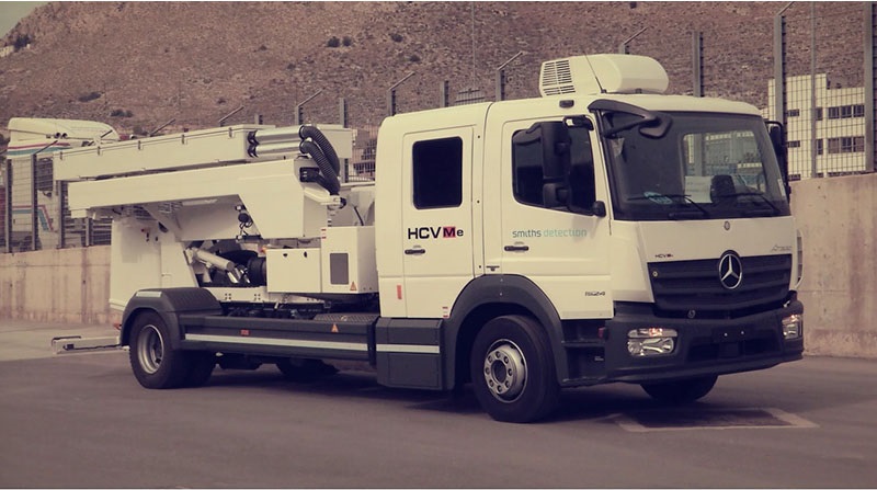 The first self-propelled X-ray inspection system for trucks and containers by Smiths Detection has been delivered.