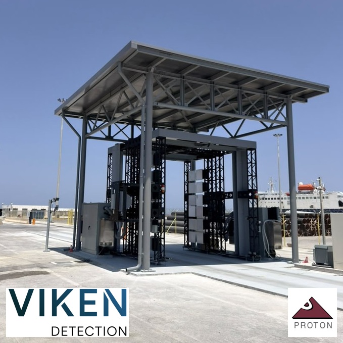 PROTON x VIKEN Detection: Successful installation of the first fixed X-ray inspection system at the Heraklion (Crete) Customs Office